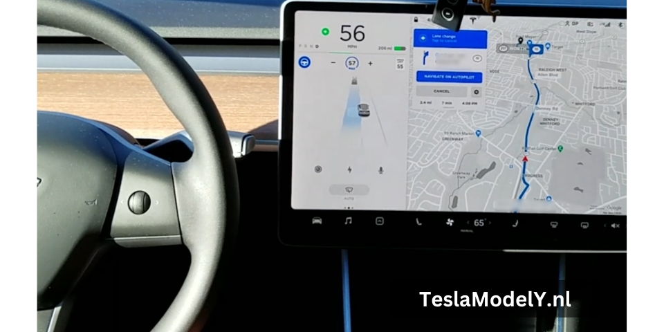 Tesla Model Y Autopilot and driver-assist features